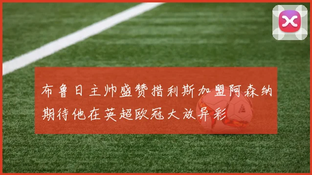 布鲁日主帅盛赞措利斯加盟阿森纳期待他在英超欧冠大放异彩